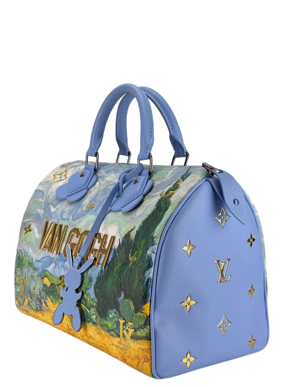 LOUIS VUITTON - LV x Jeff Koons Speedy Vincent Van Gogh Masters 30