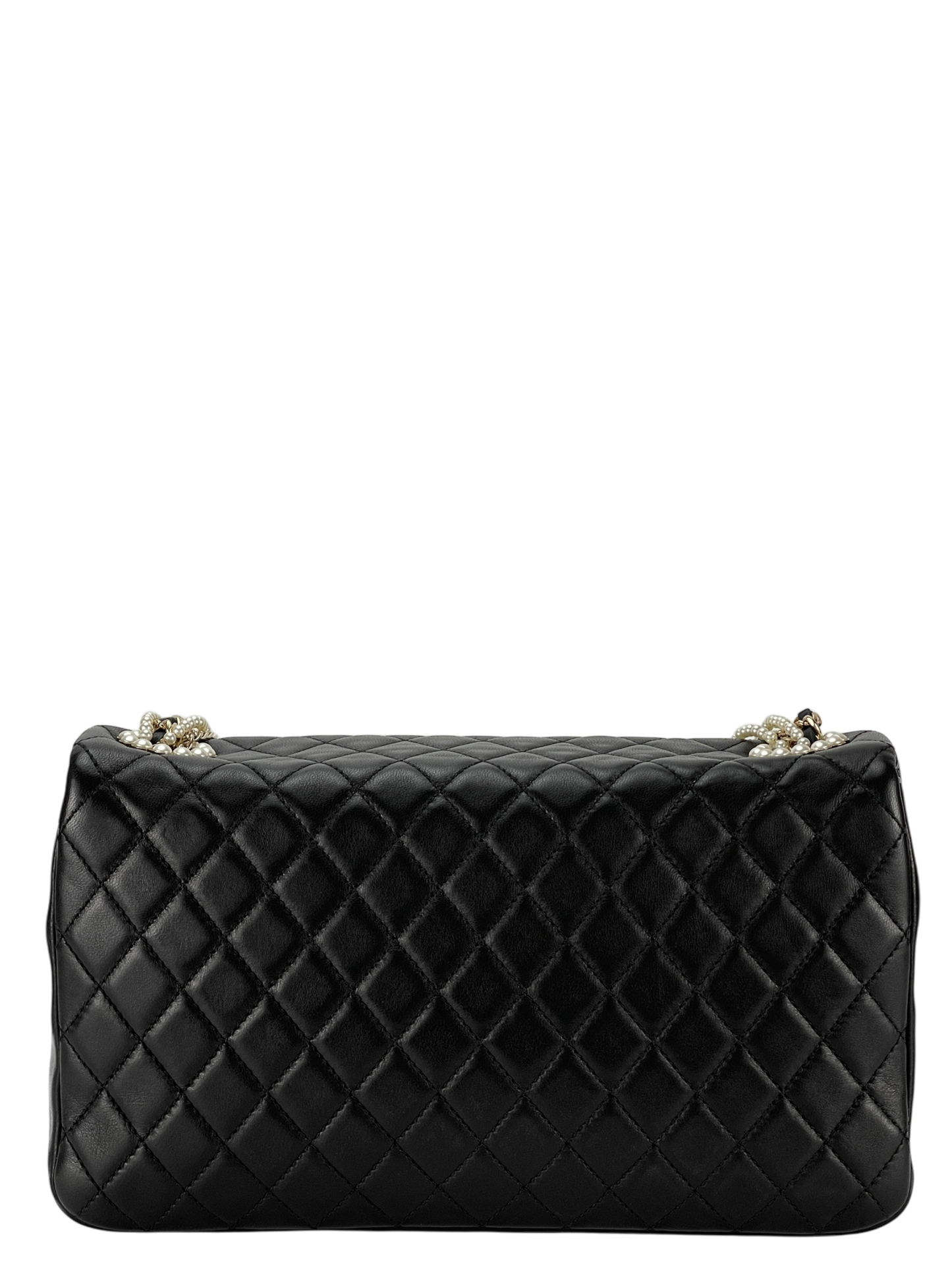 CHANEL - Black Quilted Lambskin Medium Westminster Flap Bag