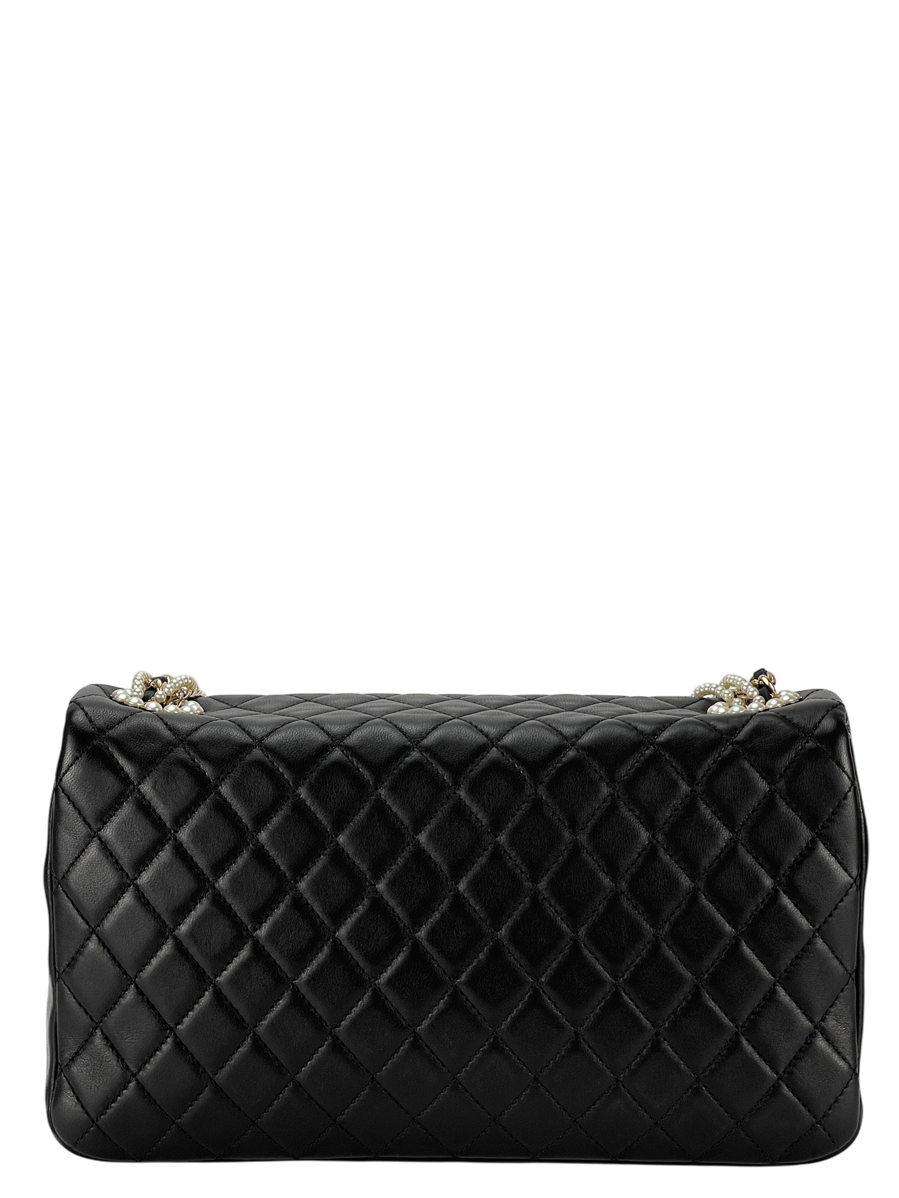CHANEL - Black Quilted Lambskin Medium Westminster Flap Bag