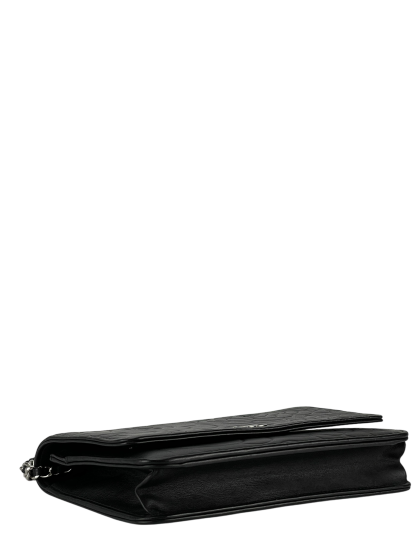 CHANEL - Coco Mark Camellia Lambskin Wallet Chain Bag (Woc)