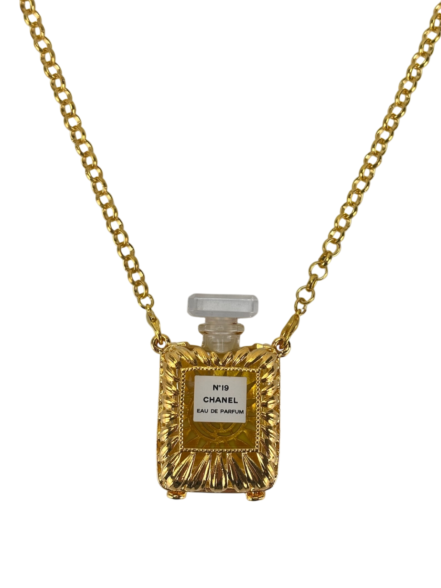 CHANEL - №19 Perfume Case Necklace