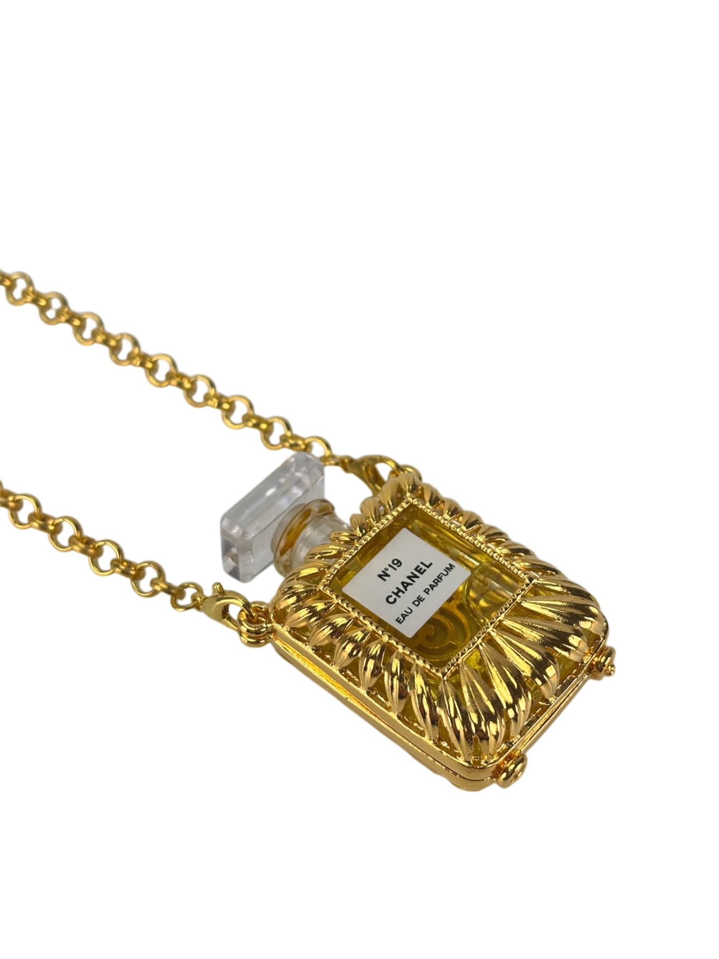 CHANEL - №19 Perfume Case Necklace