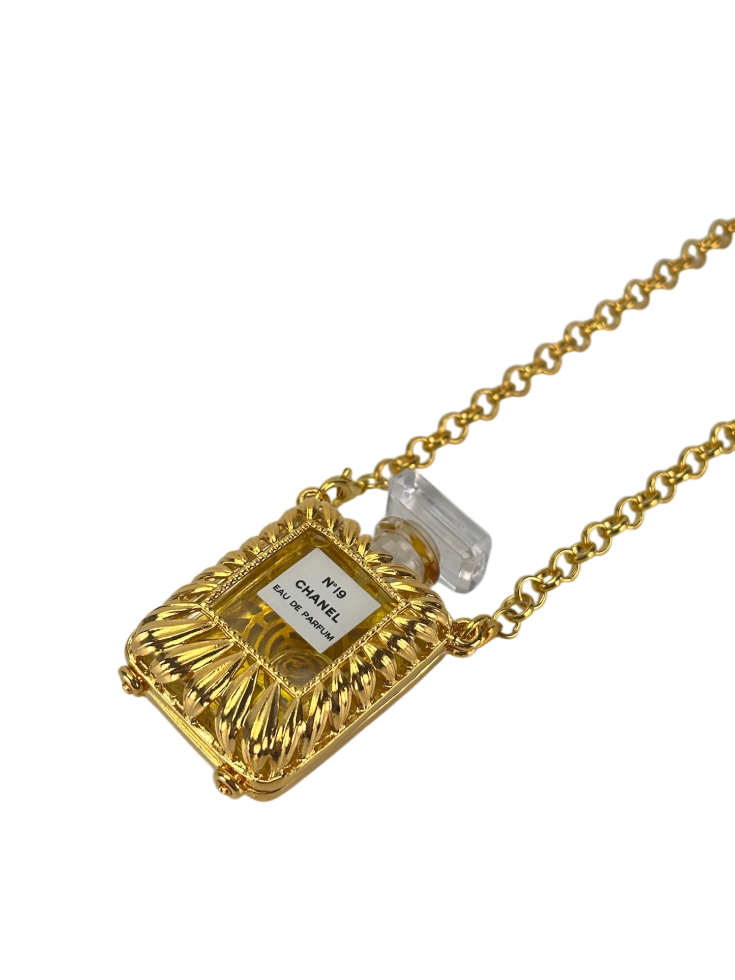 CHANEL - №19 Perfume Case Necklace