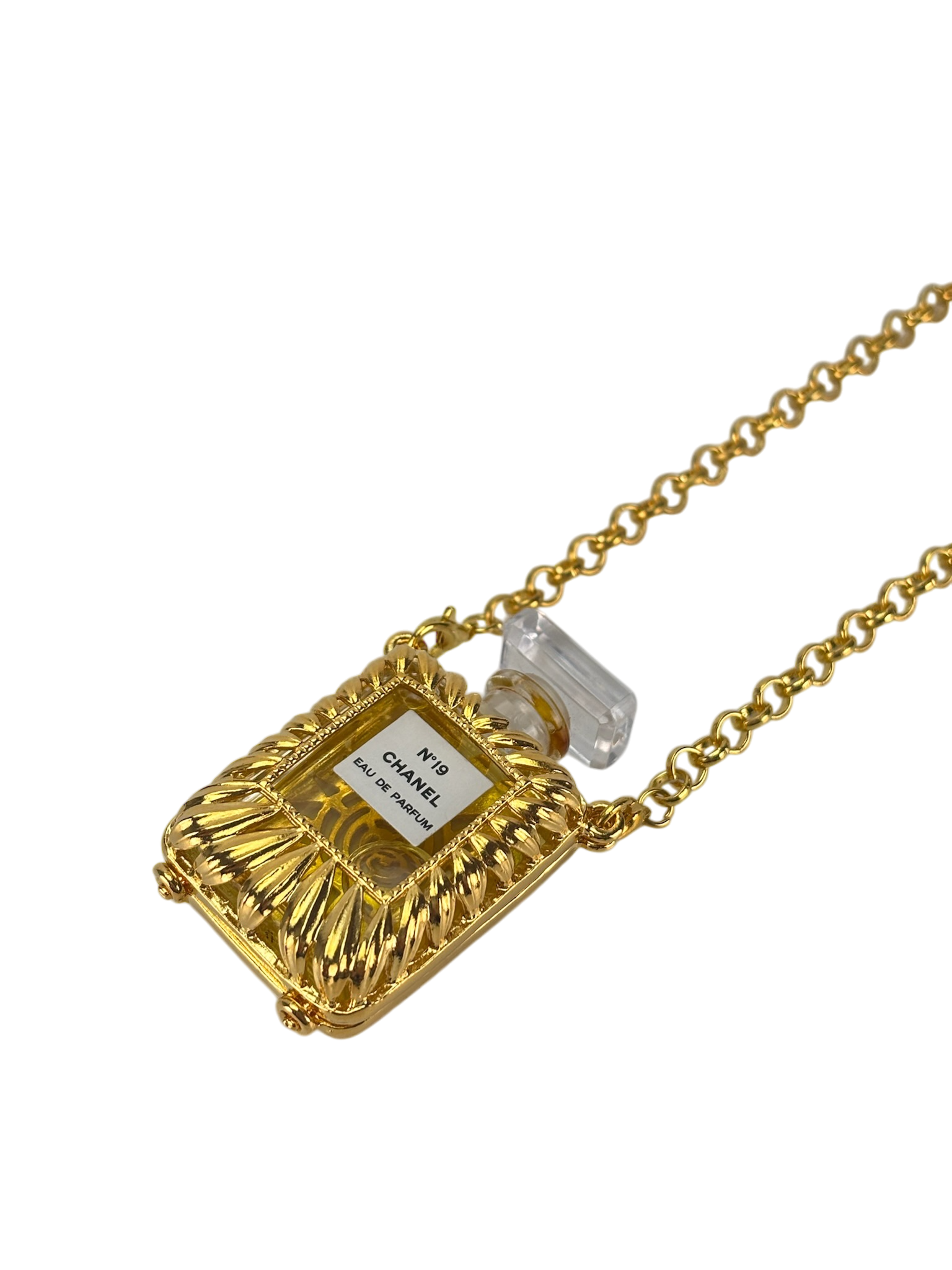 CHANEL - №19 Perfume Case Necklace