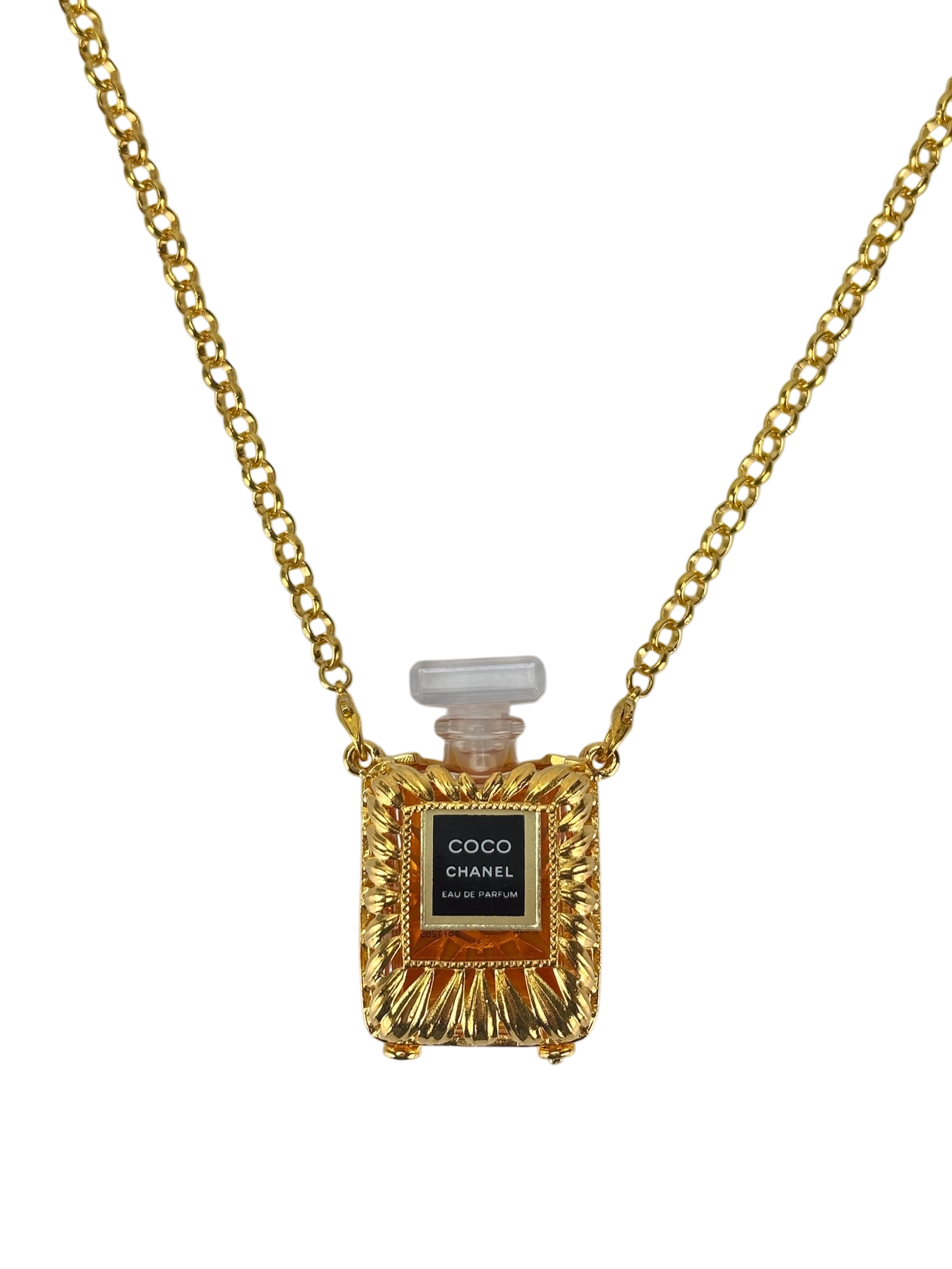 CHANEL - Coco chanel Perfume Case Necklace