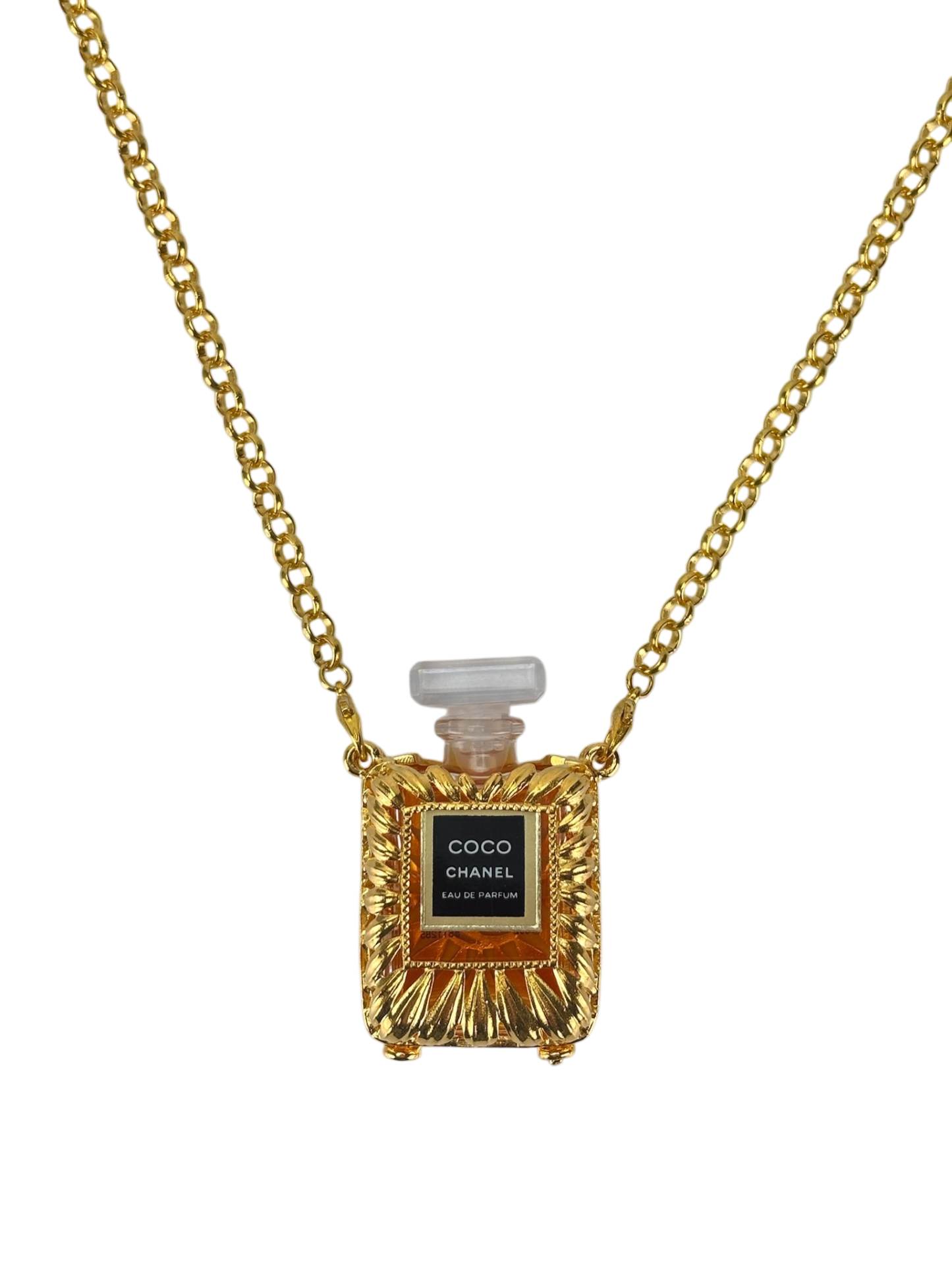 CHANEL - Coco chanel Perfume Case Necklace
