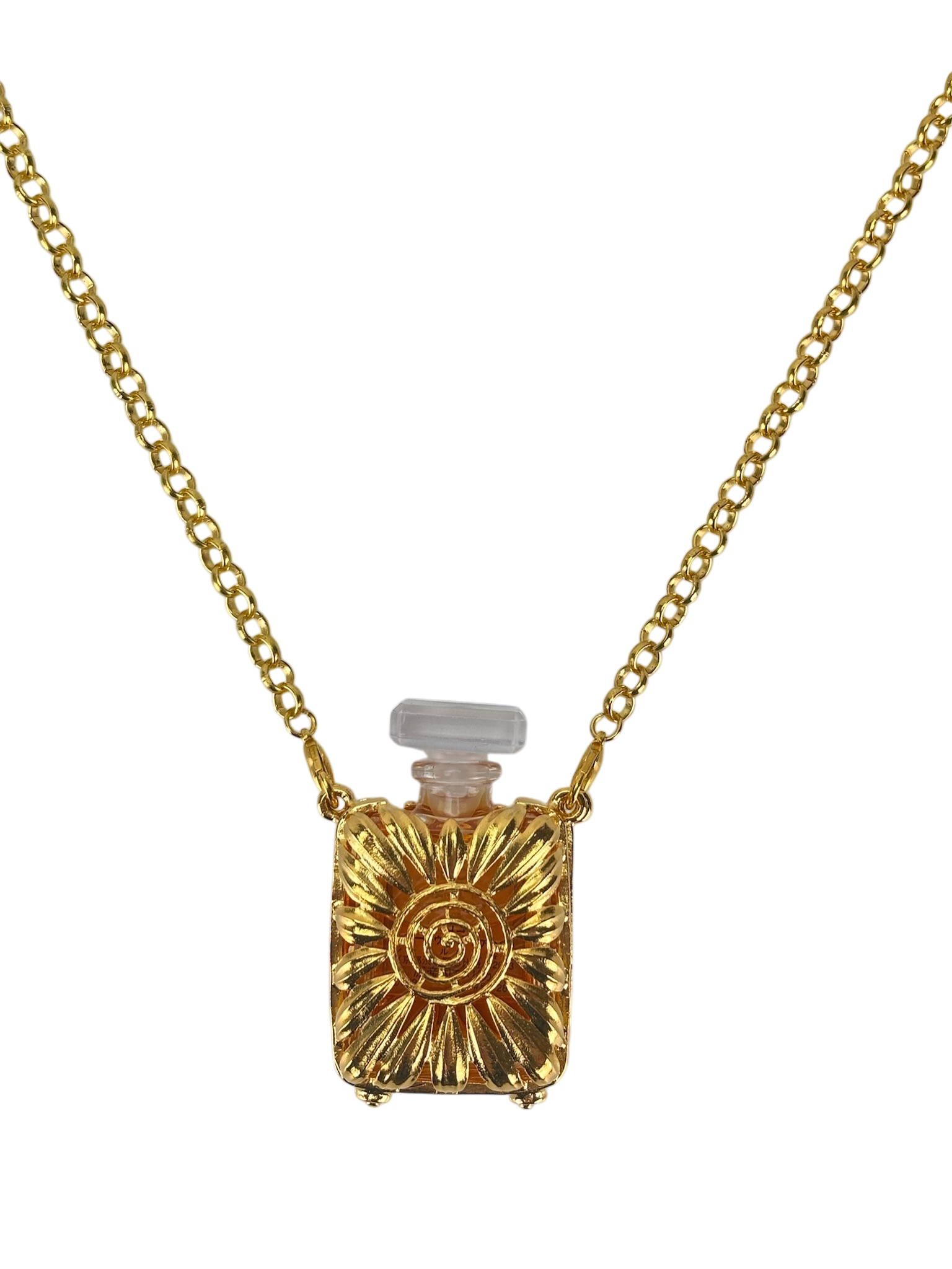 CHANEL - Coco chanel Perfume Case Necklace