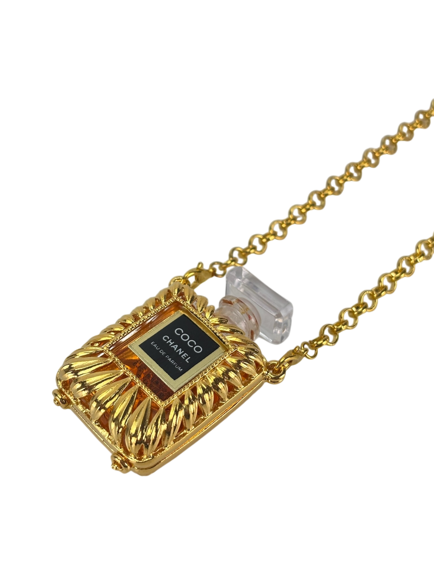 CHANEL - Coco chanel Perfume Case Necklace