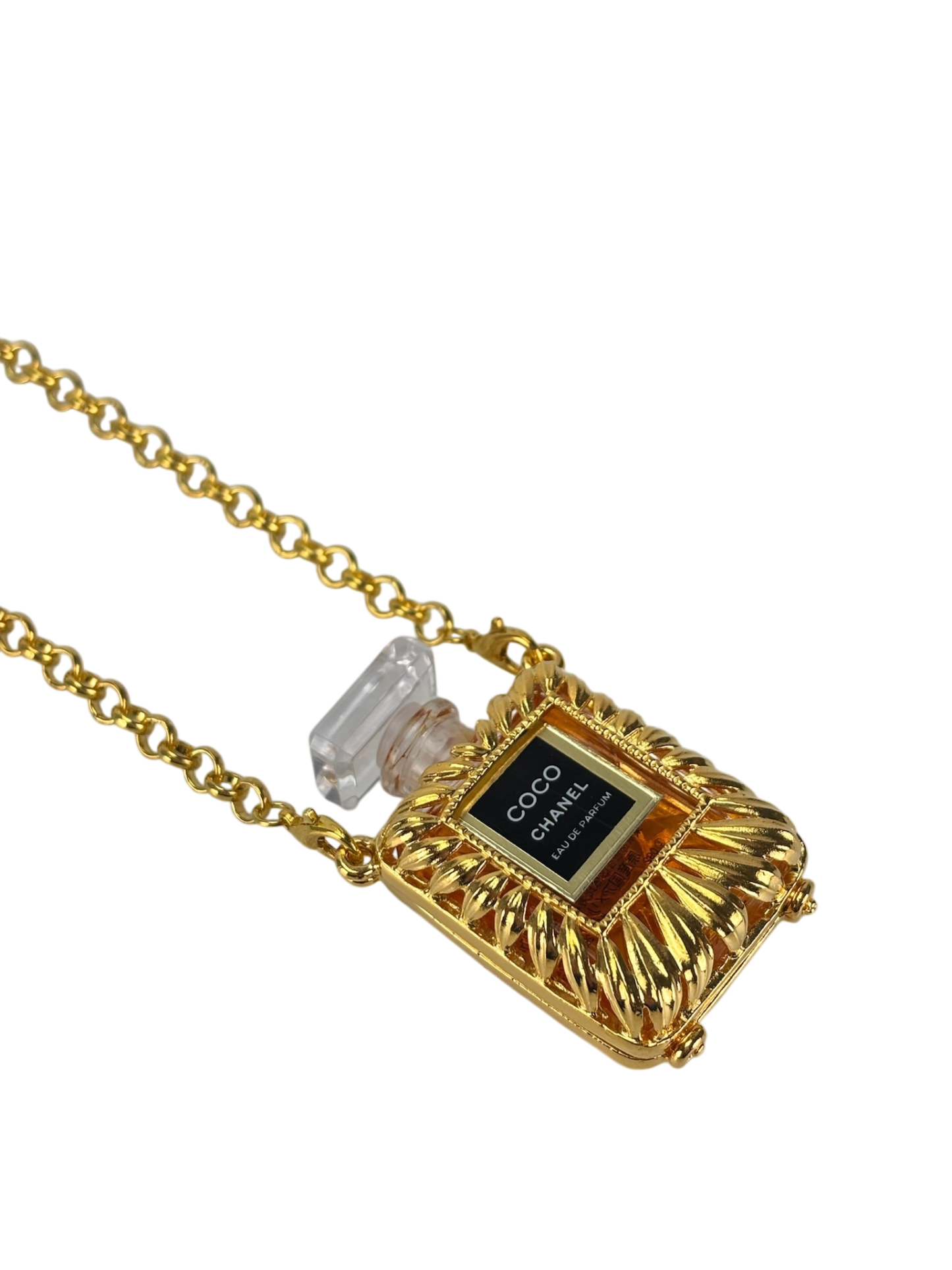 CHANEL - Coco chanel Perfume Case Necklace