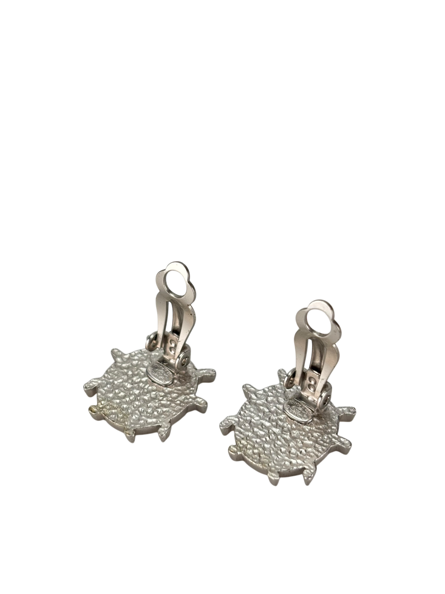 CHANEL - 04P Ladybug Coco Mark Bicolor Accessories Earrings 
