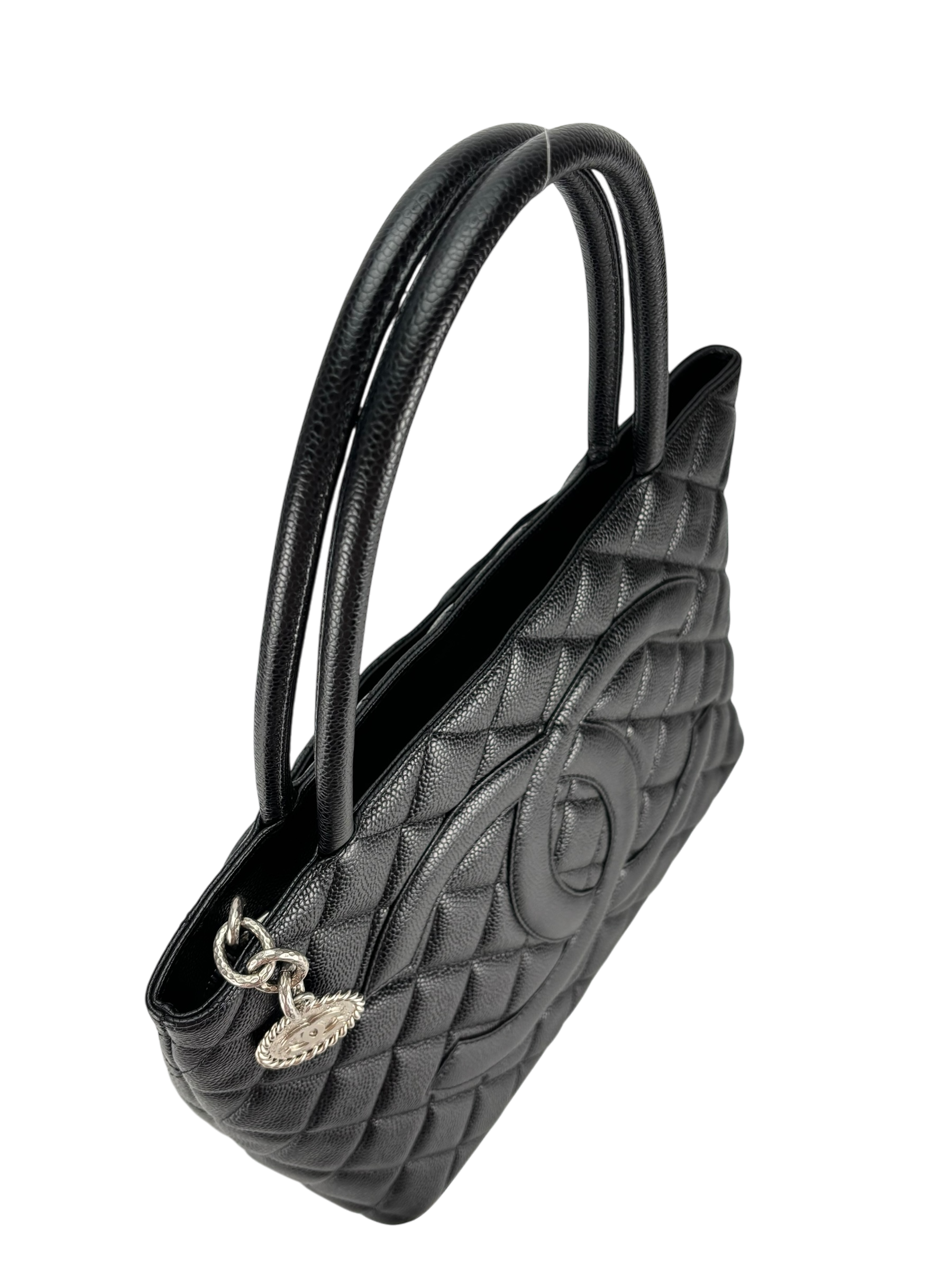 CHANEL - Black Caviar Petite  PST Tote Bag