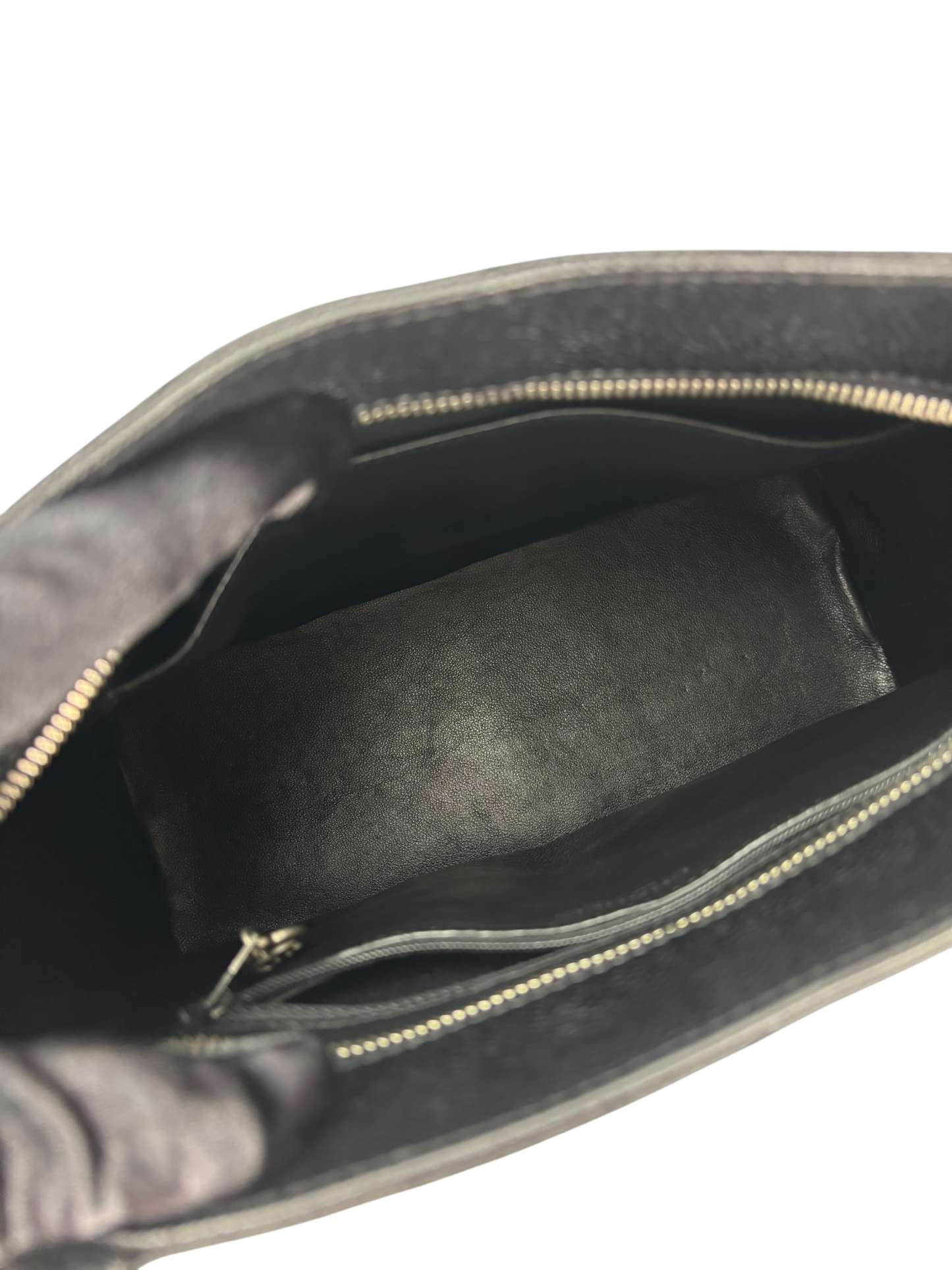CHANEL - Black Caviar Petite  PST Tote Bag