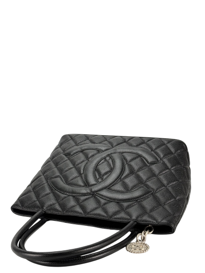 CHANEL - Black Caviar Petite  PST Tote Bag