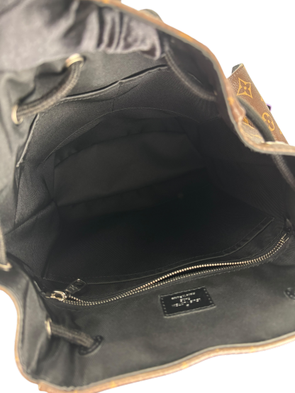LOUIS VUITTON - Purple Monogram Christopher MM Backpack