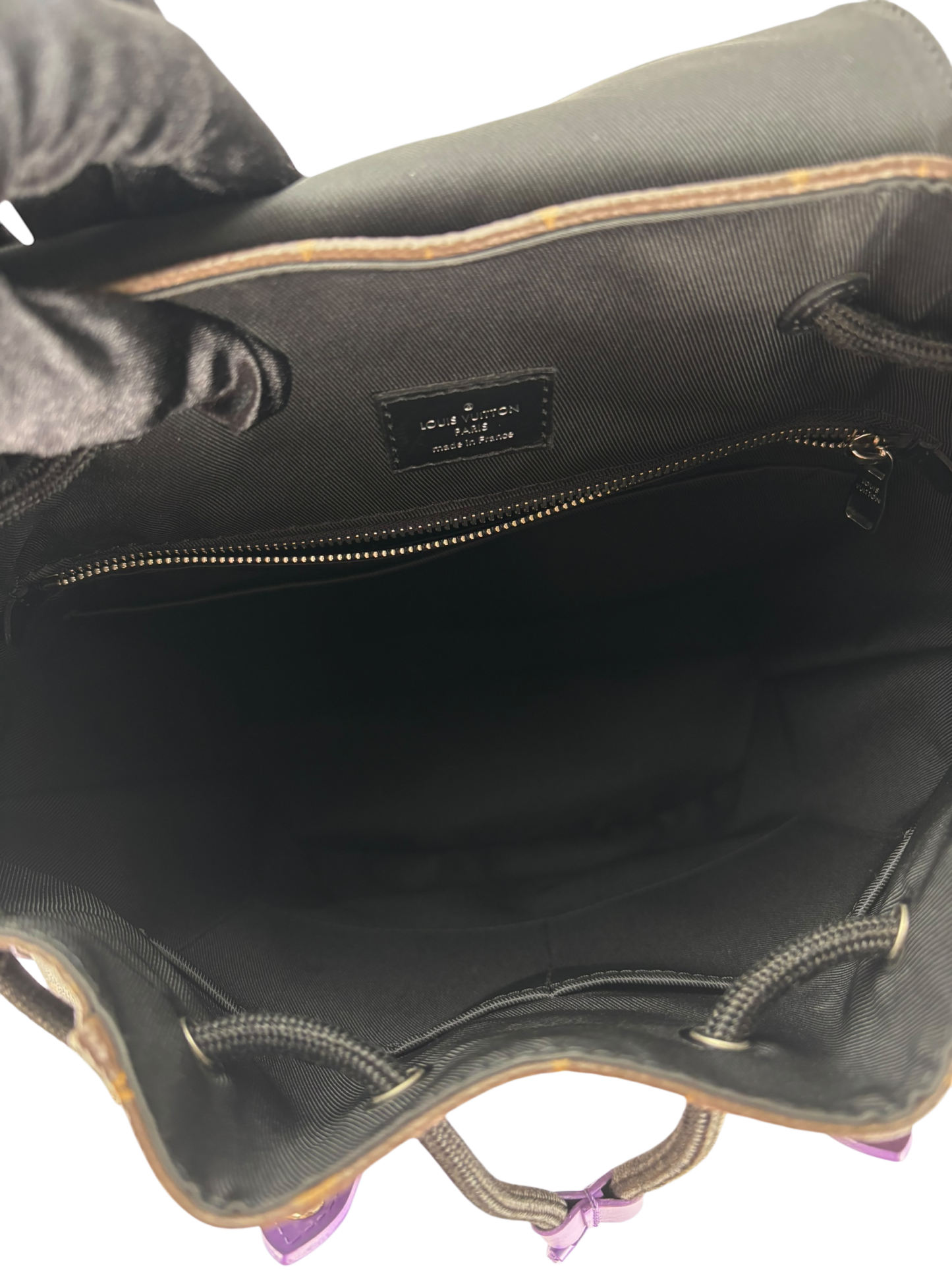 LOUIS VUITTON - Purple Monogram Christopher MM Backpack