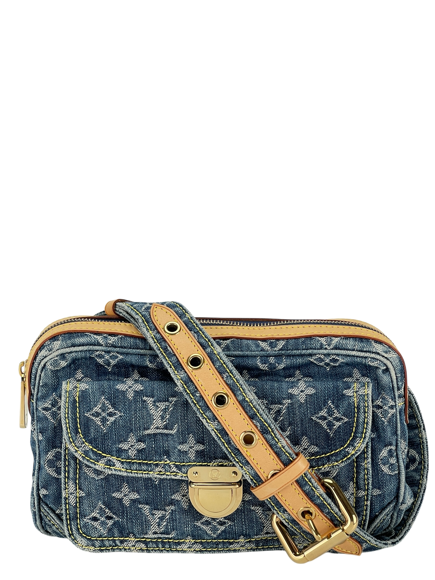 LOUIS VUITTON - Waist Bag Denim Monogram Bum Bag M95347 