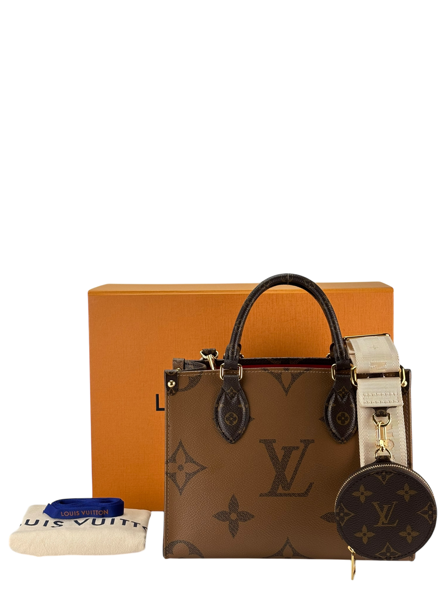 LOUIS VUITTON - OnTheGo PM Bag Monogram Reverse Coated Canvas