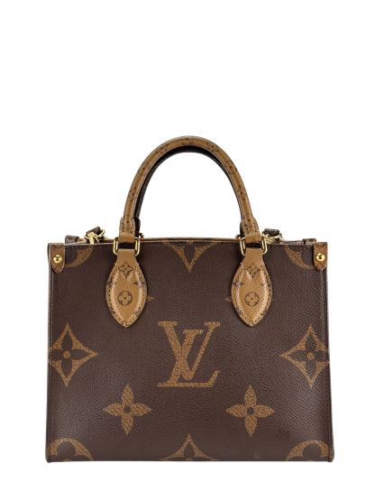 LOUIS VUITTON - OnTheGo PM Bag Monogram Reverse Coated Canvas