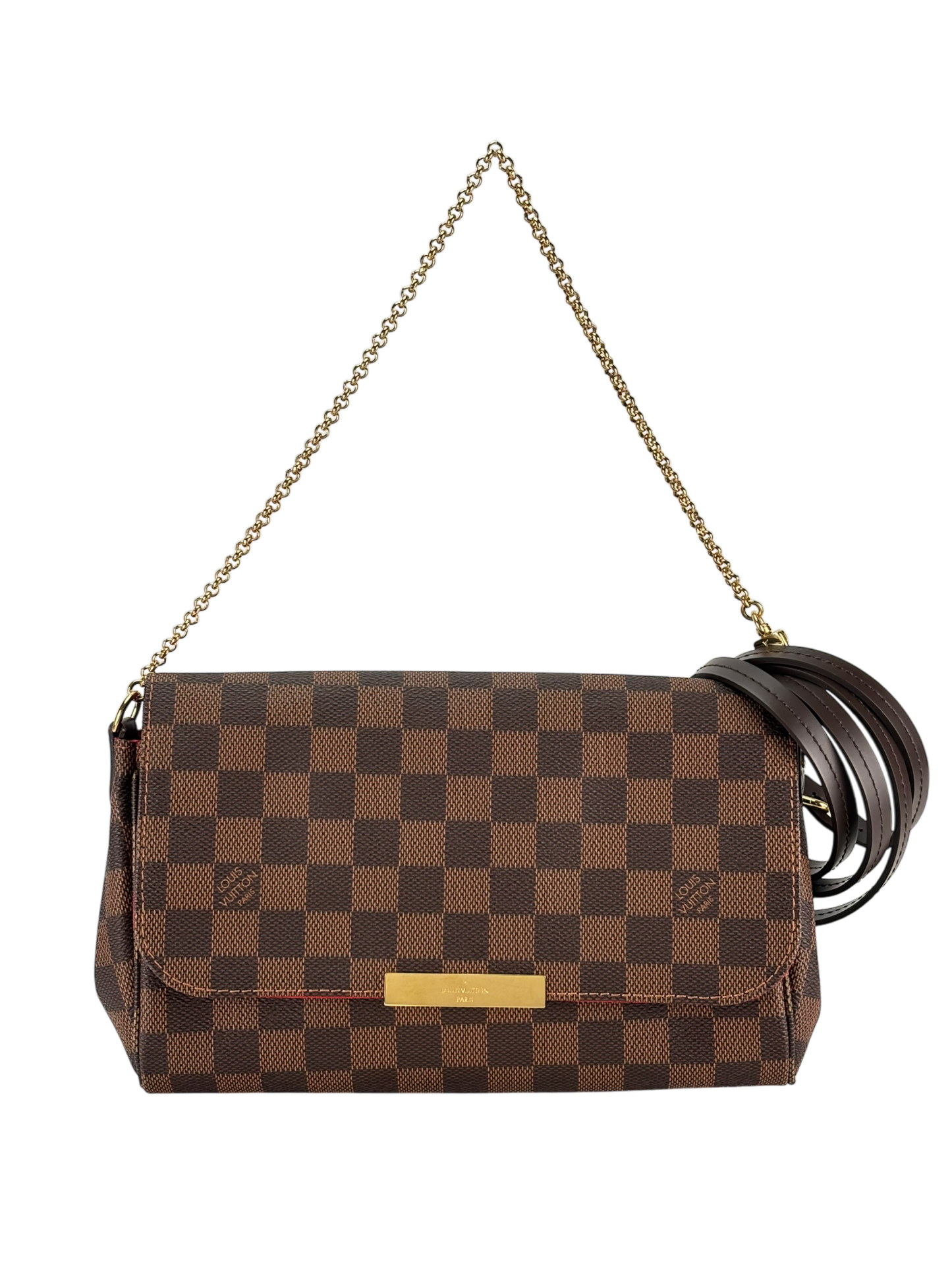LOUIS VUITTON - Damier Ebene Eva 2way Shoulder Bag
