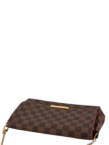 LOUIS VUITTON - Damier Ebene Eva 2way Shoulder Bag 
