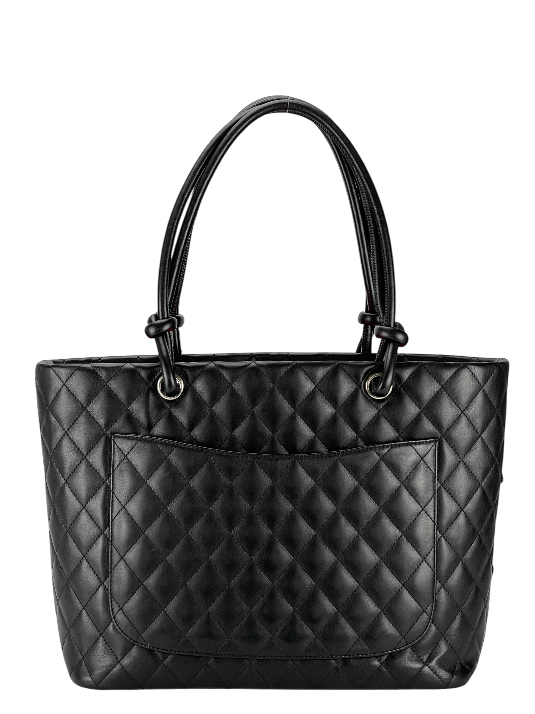 CHANEL - All Black Cambon Tote Bag