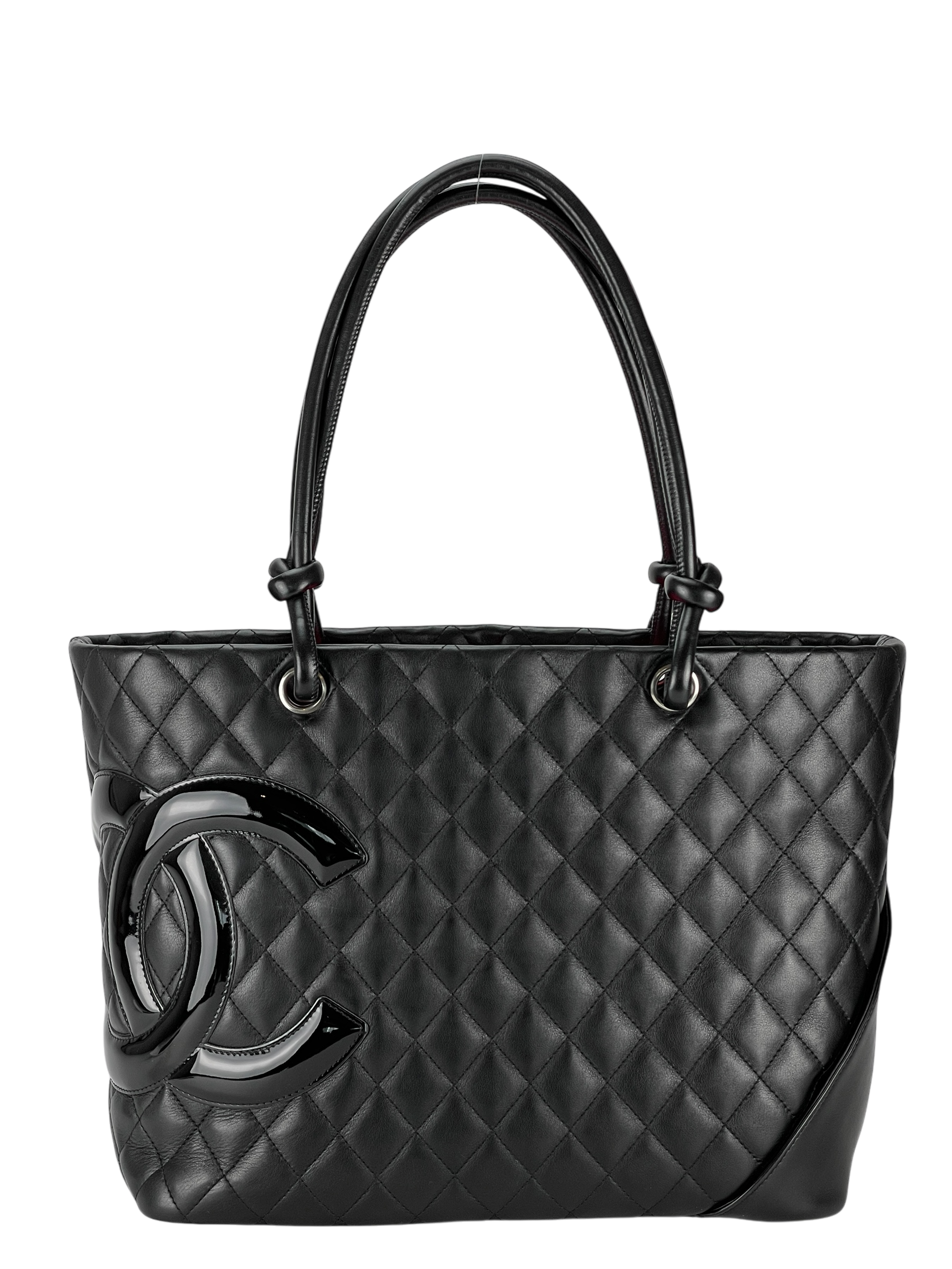 CHANEL - All Black Cambon Tote Bag