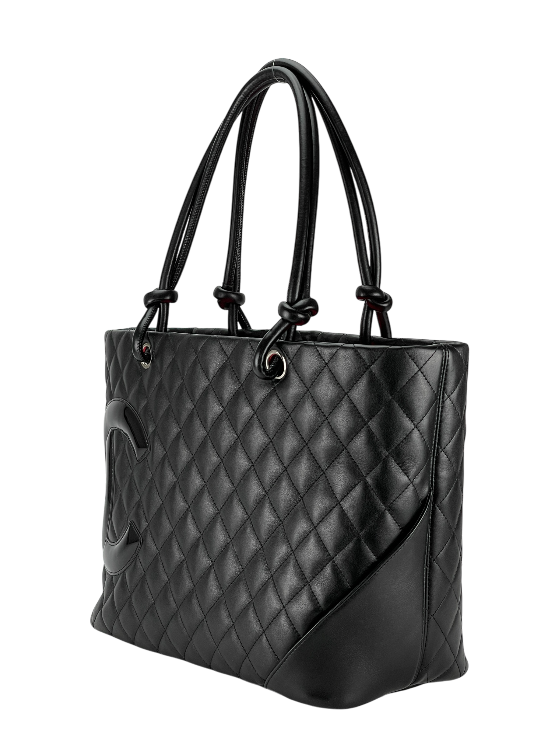 CHANEL - All Black Cambon Tote Bag