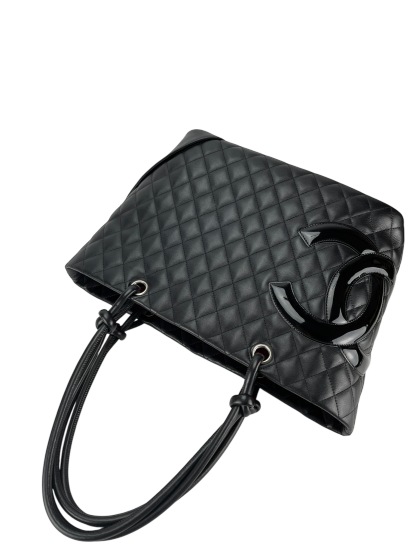 CHANEL - All Black Cambon Tote Bag
