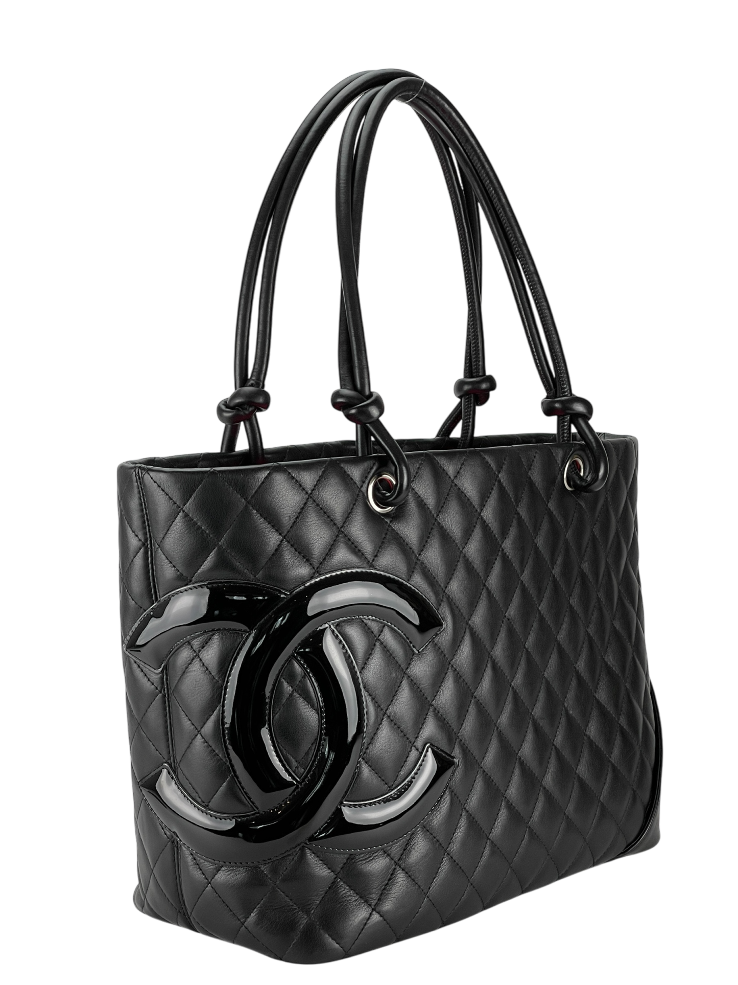 CHANEL - All Black Cambon Tote Bag