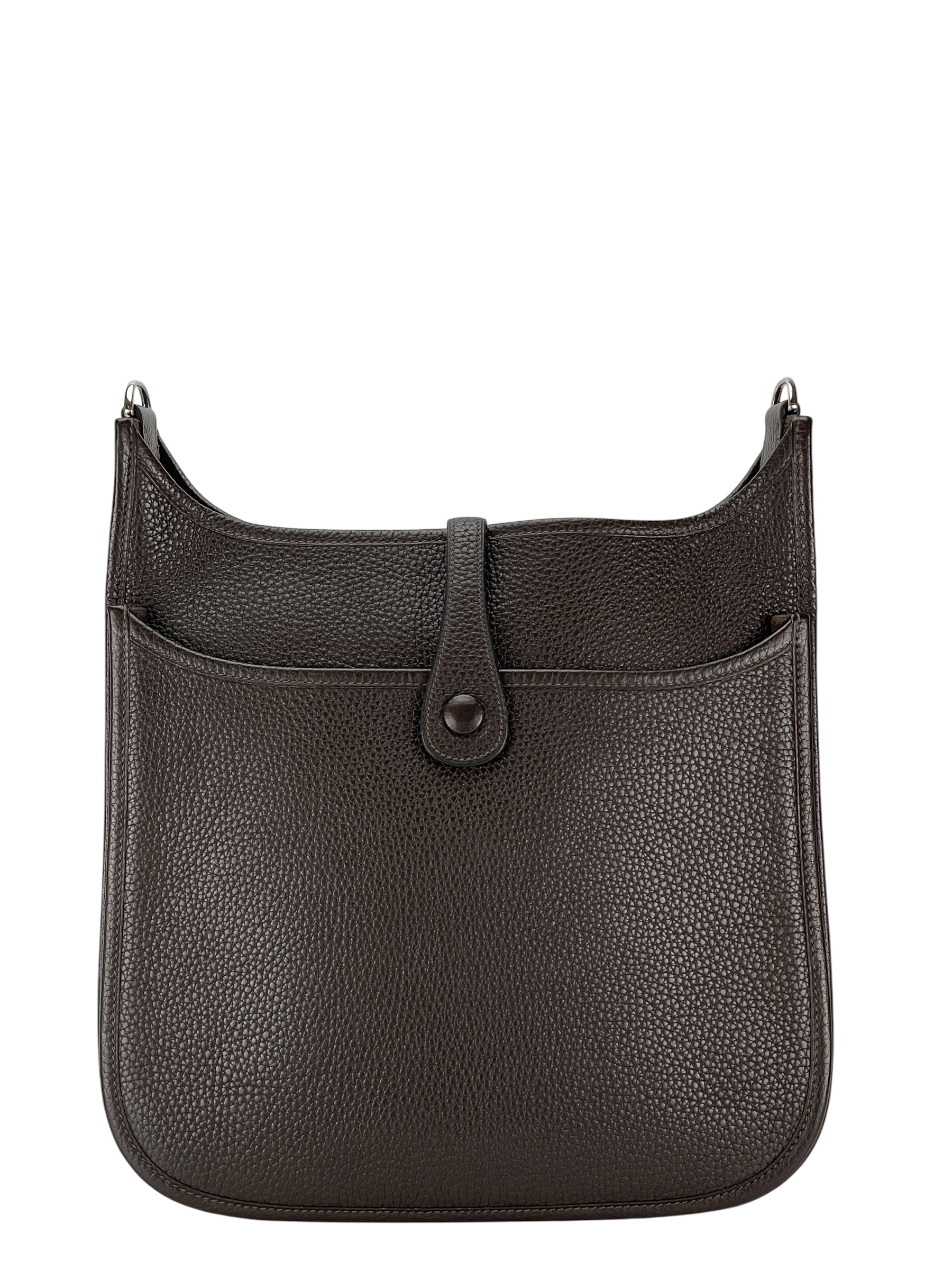 HERMES - Evelyne PM Evelyne 29 Ebene Clemence Palladium Hardware