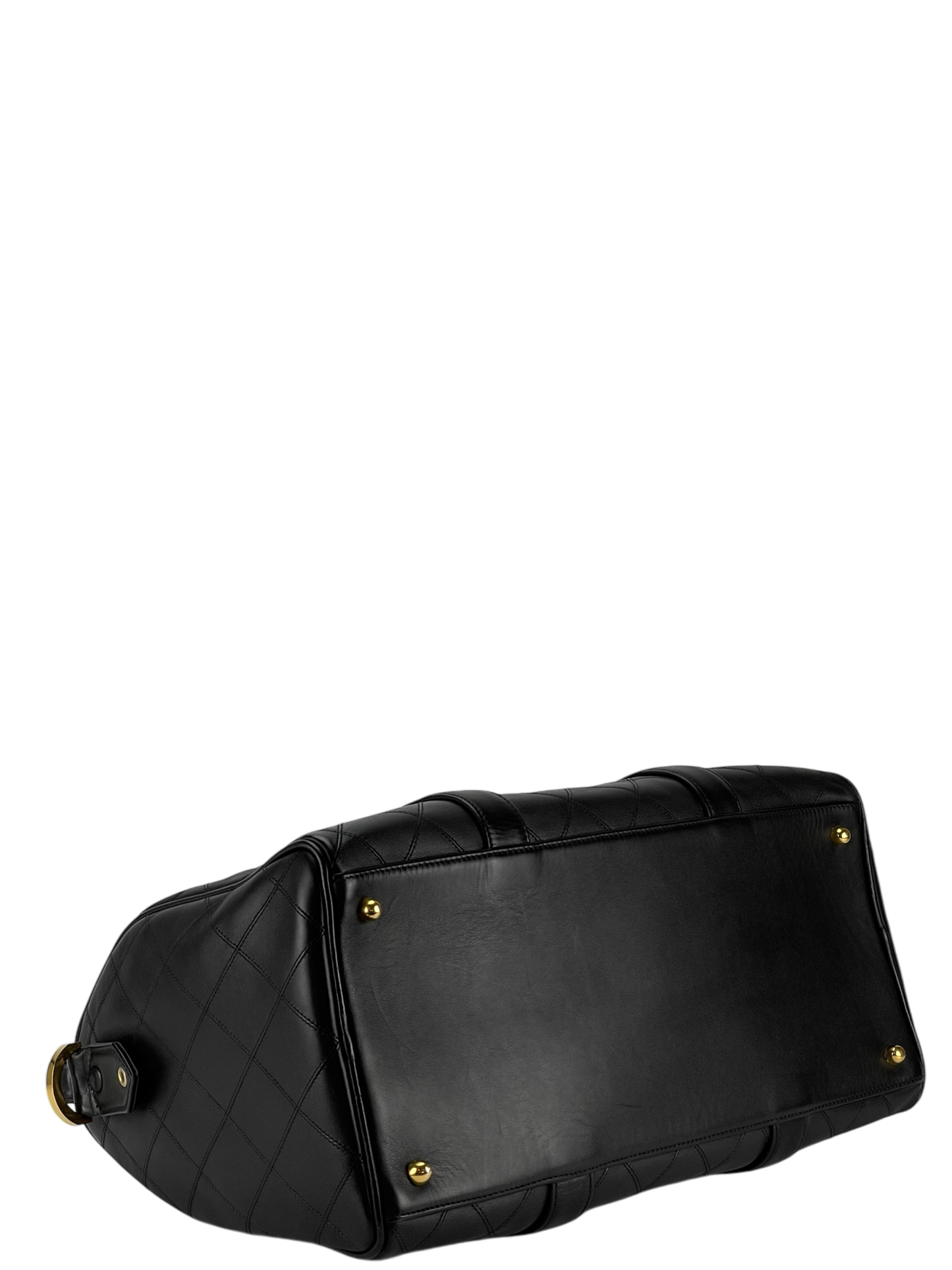 CHANEL - Coco Mark Handbag Boston Bag 2WAY Shoulder Bag