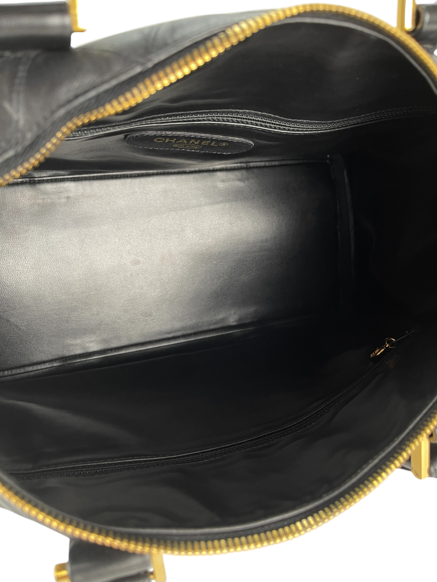 CHANEL - Coco Mark Handbag Boston Bag 2WAY Shoulder Bag