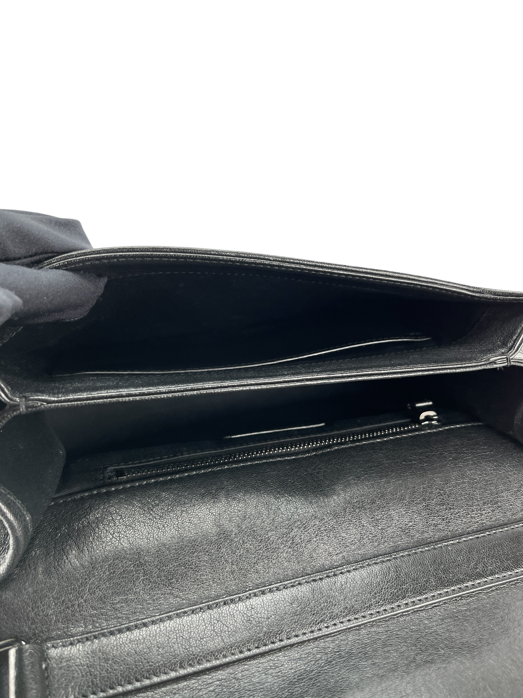 SAINT LAURENT - Becky Small Chain Bag in Black Quilted Lambskin