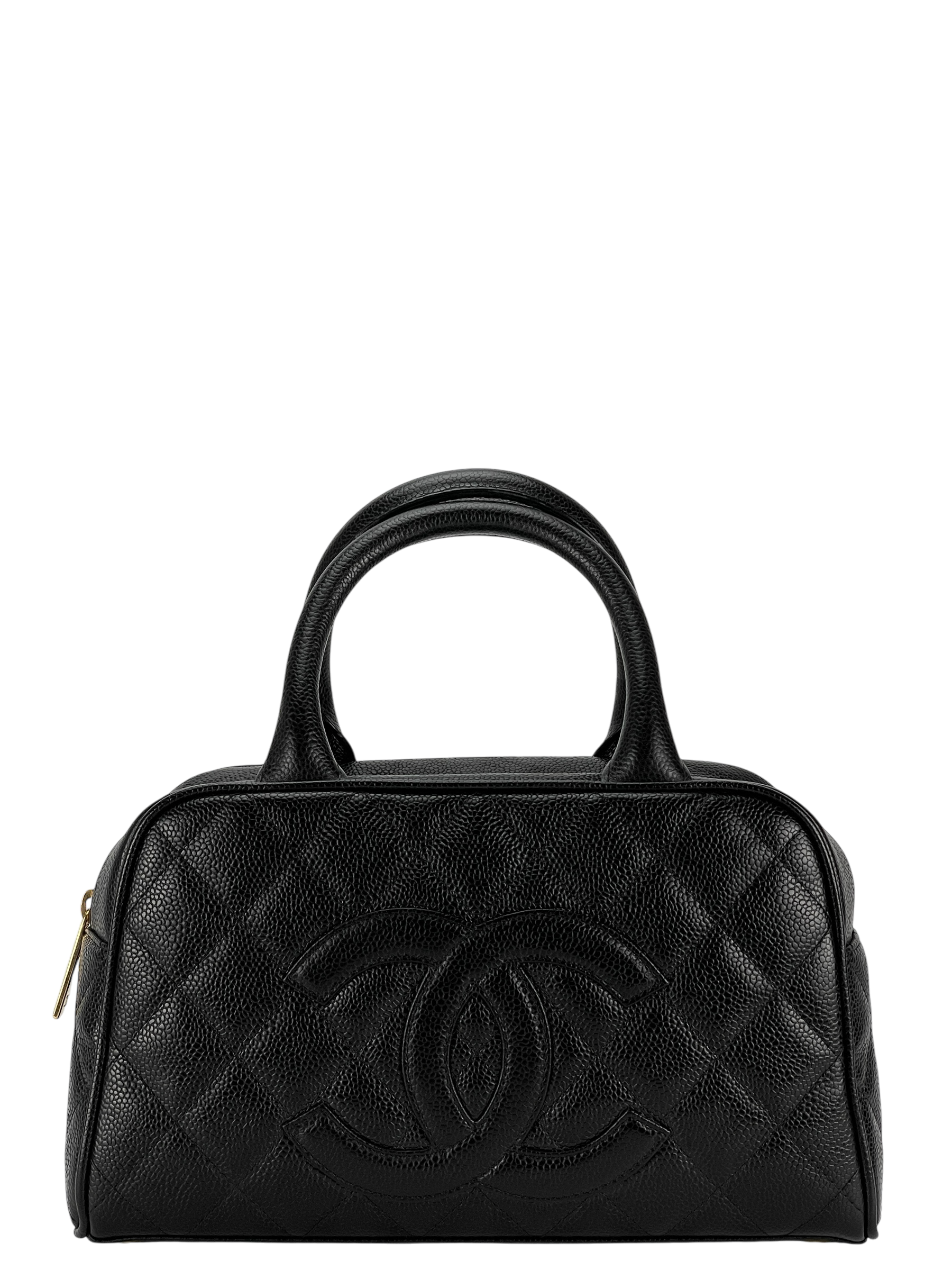 CHANEL - Small Caviar Boston Hand Bag