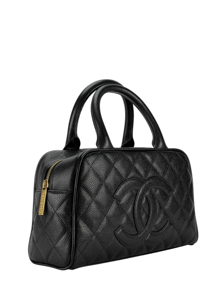 CHANEL - Small Caviar Boston Hand Bag