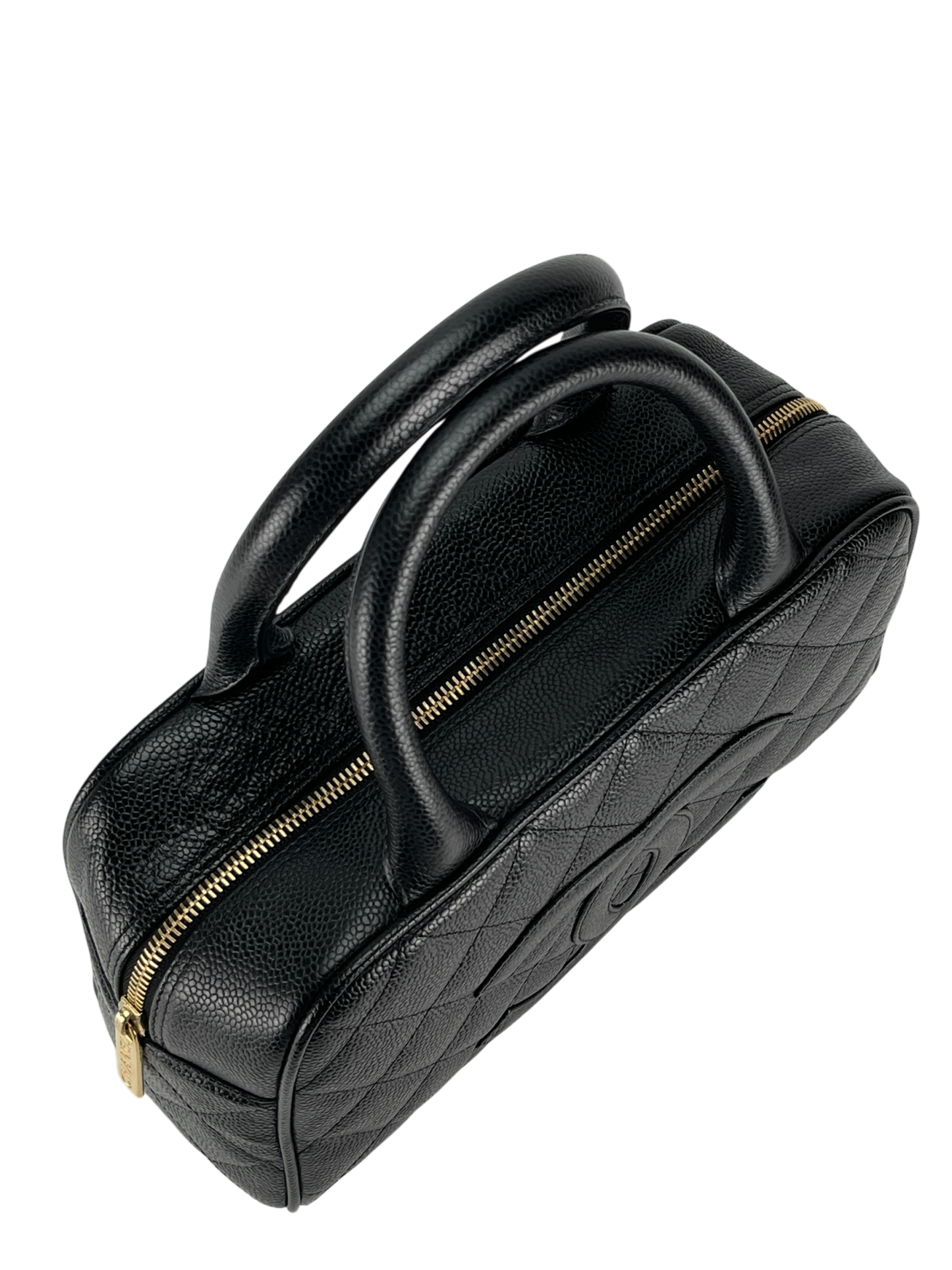 CHANEL - Small Caviar Boston Hand Bag