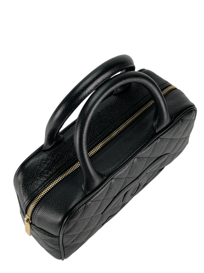 CHANEL - Small Caviar Boston Hand Bag