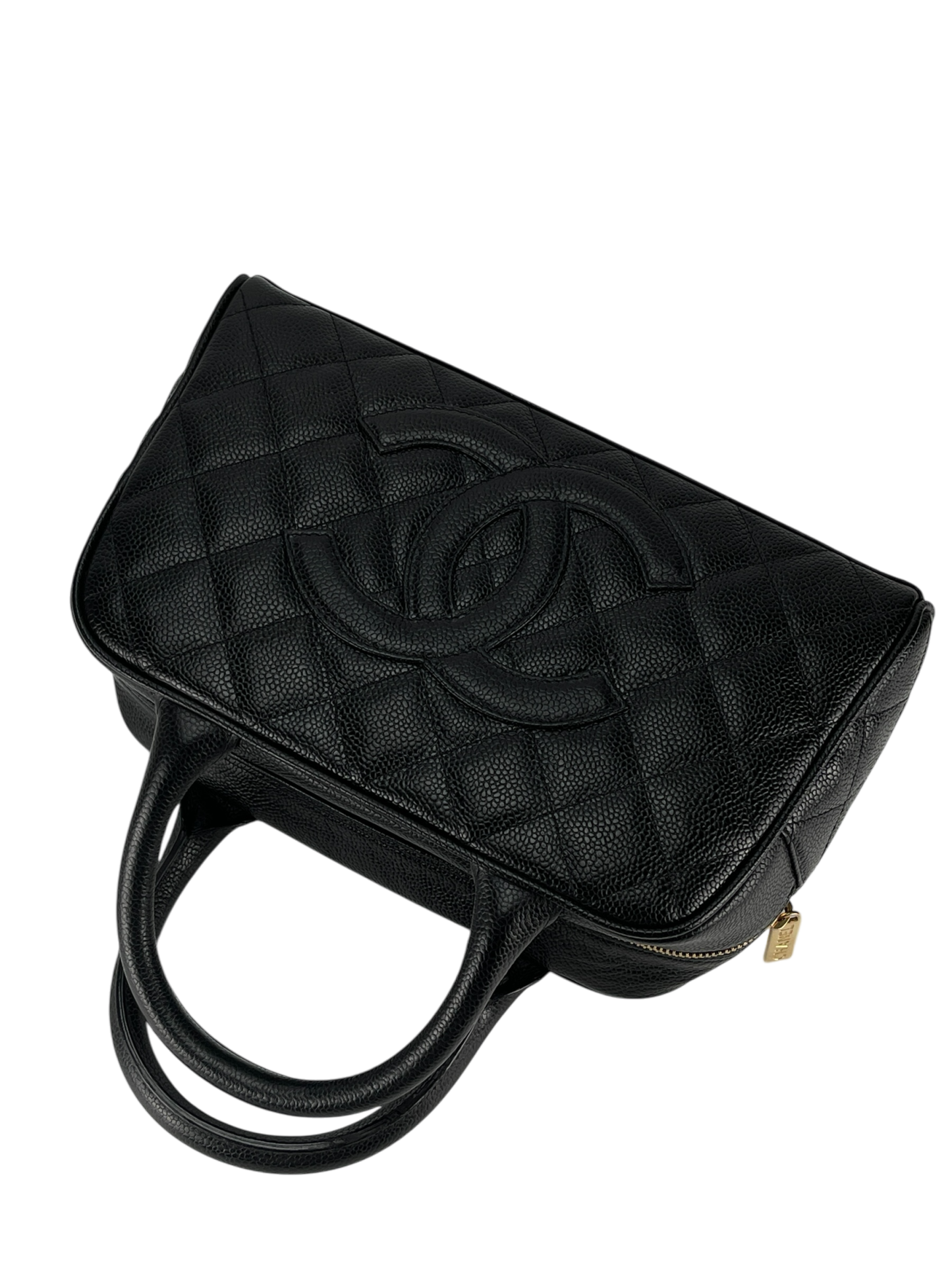 CHANEL - Small Caviar Boston Hand Bag