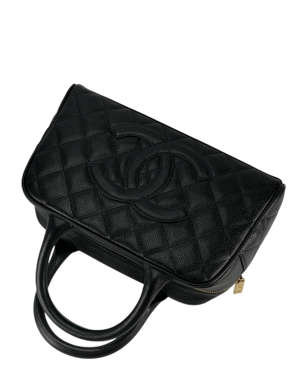 CHANEL - Small Caviar Boston Hand Bag