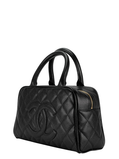 CHANEL - Small Caviar Boston Hand Bag