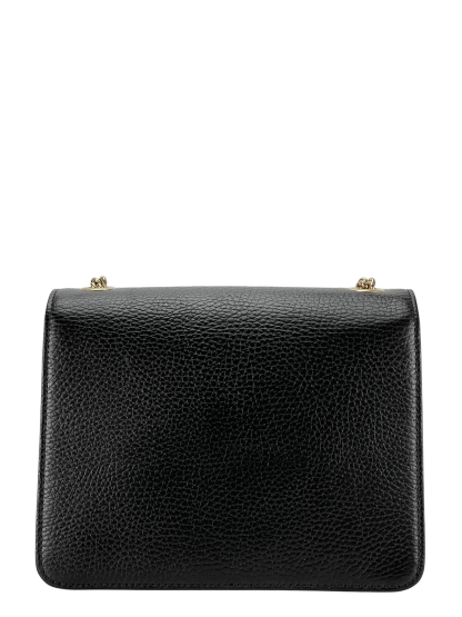 GUCCI - Black Interlocking G Chain Shoulder Bag
