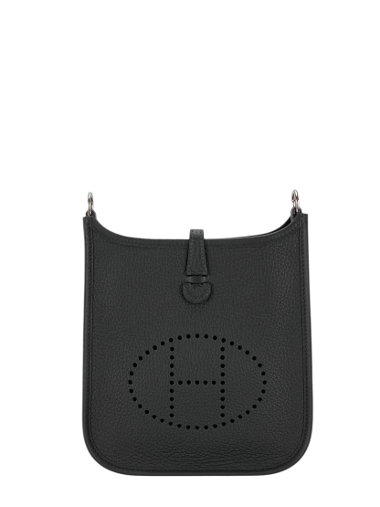 HERMES - Evelyne TPM Evelyne 16 Tourillon Clemence Black Palladium Hardware