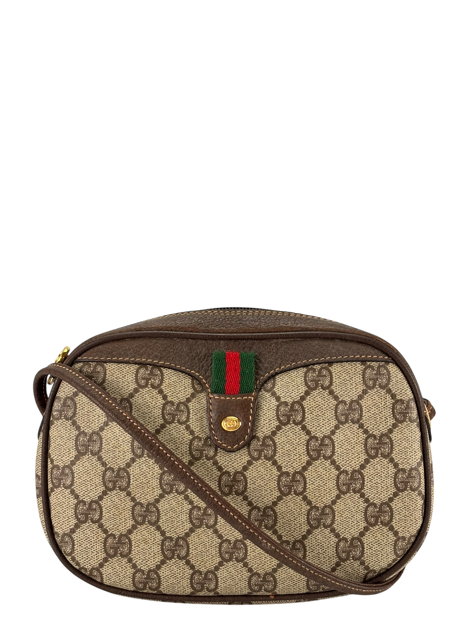 GUCCI - Sherry Line GG Plus Pochette Shoulder Bag 