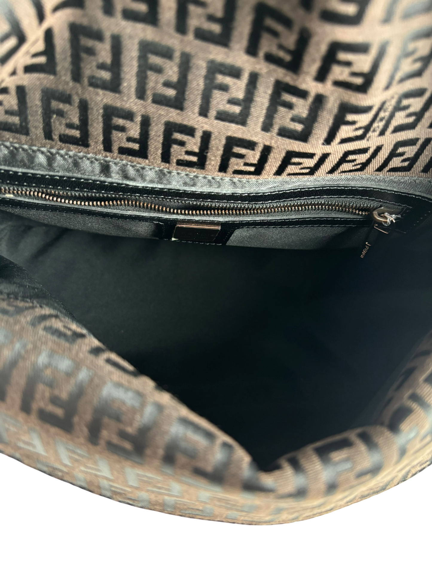 FENDI - Zucca Mamma Canvas Shoulder Bag