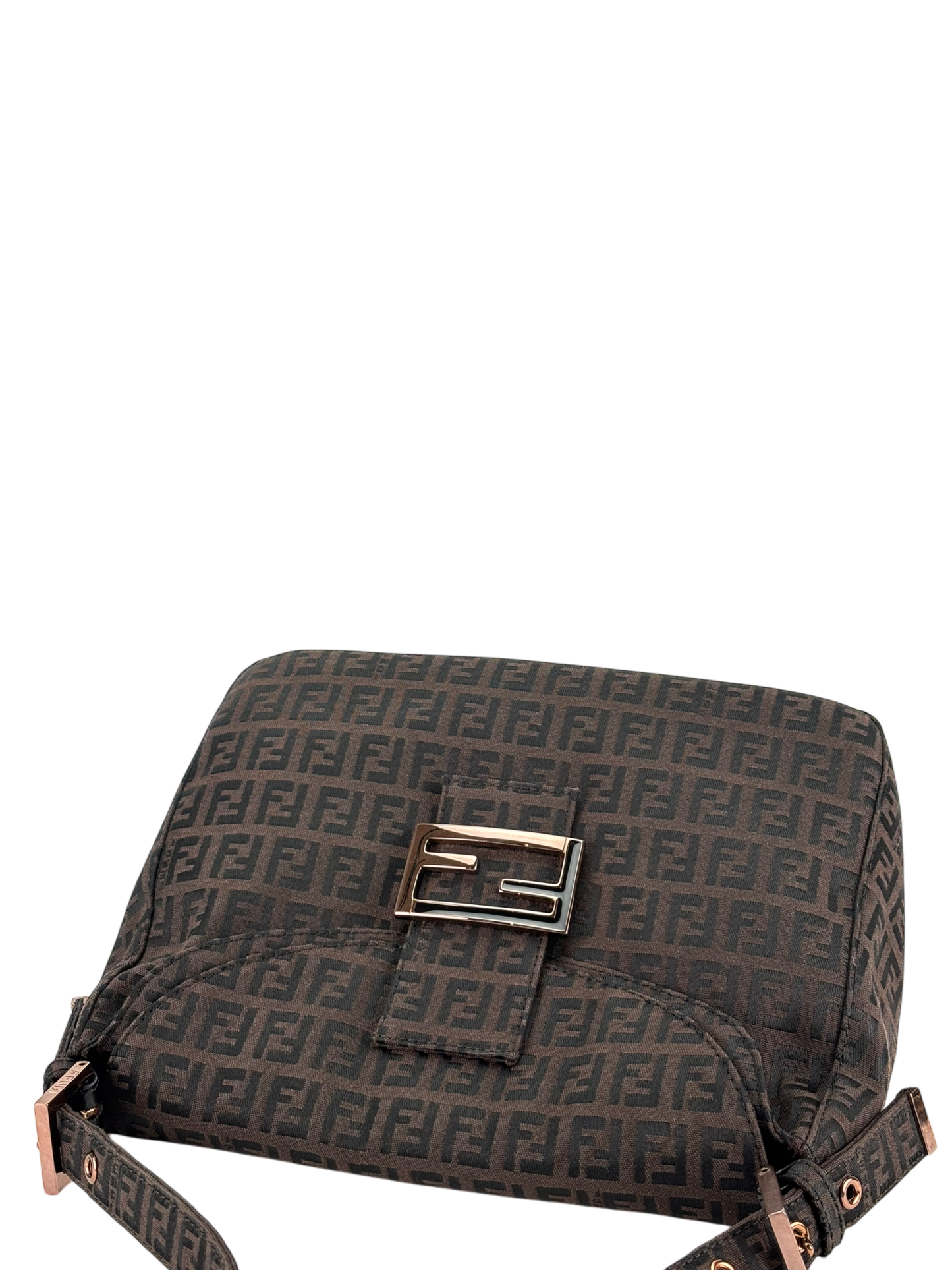 FENDI - Zucca Mamma Canvas Shoulder Bag