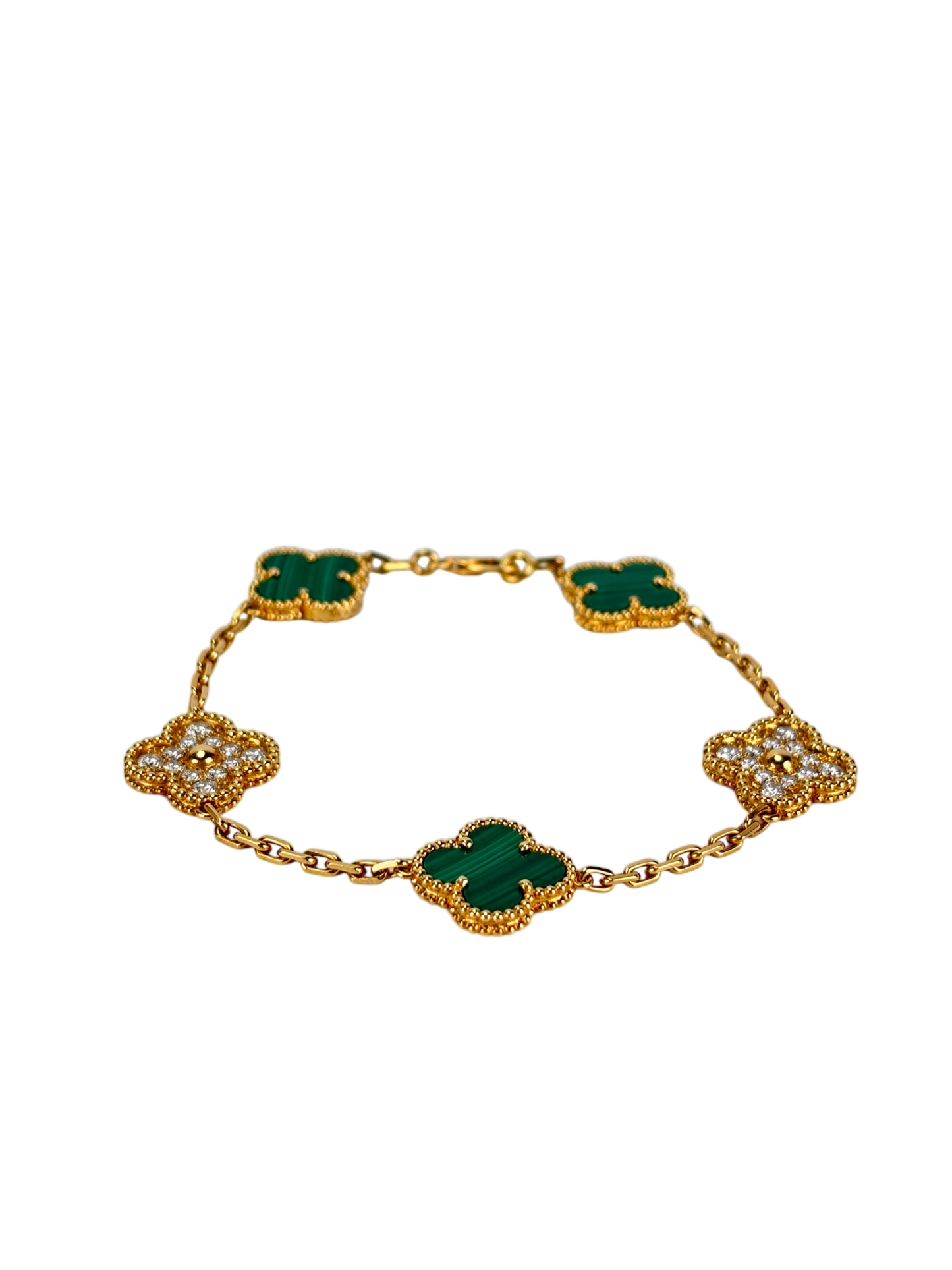 Van Cleef & Arpels - VCA Vintage Alhambra Bracelet 5 Motifs
