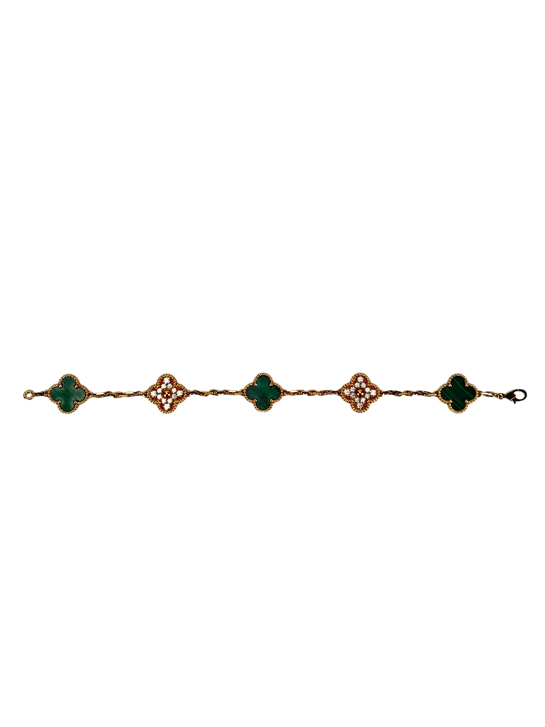 Van Cleef & Arpels - VCA Vintage Alhambra Bracelet 5 Motifs