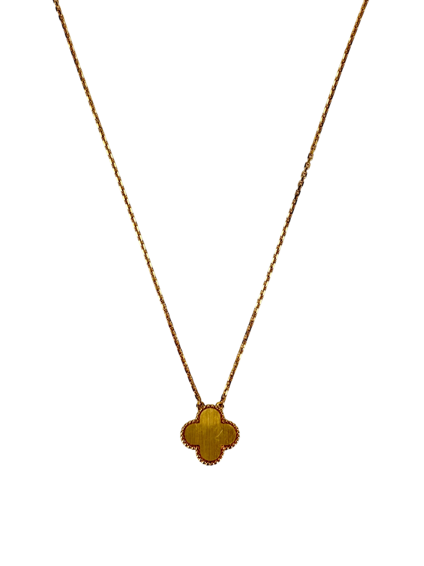 Van Cleef & Arpels - VCA Alhambra Necklace Yellow Gold 750YG Gold Mother of Pearl