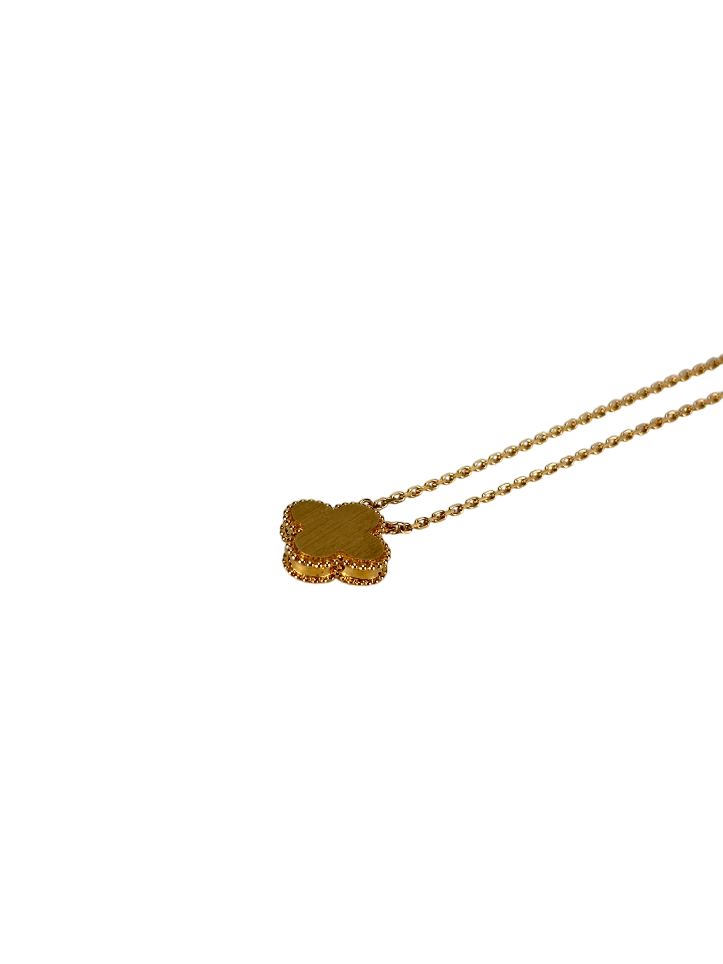 Van Cleef & Arpels - VCA Alhambra Necklace Yellow Gold 750YG Gold Mother of Pearl