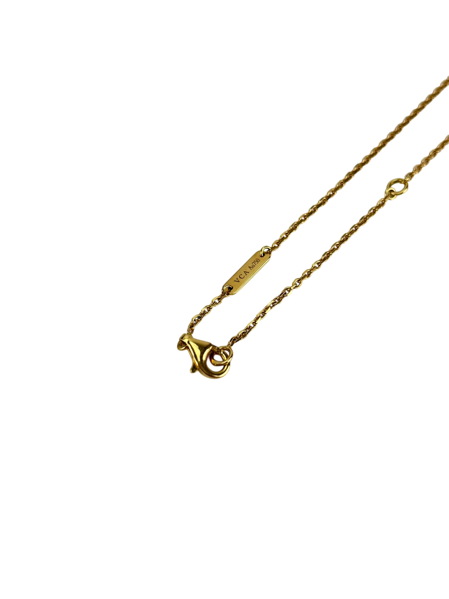 Van Cleef & Arpels - VCA Vintage Alhambra pendant 18K yellow gold Mother-of-pearl